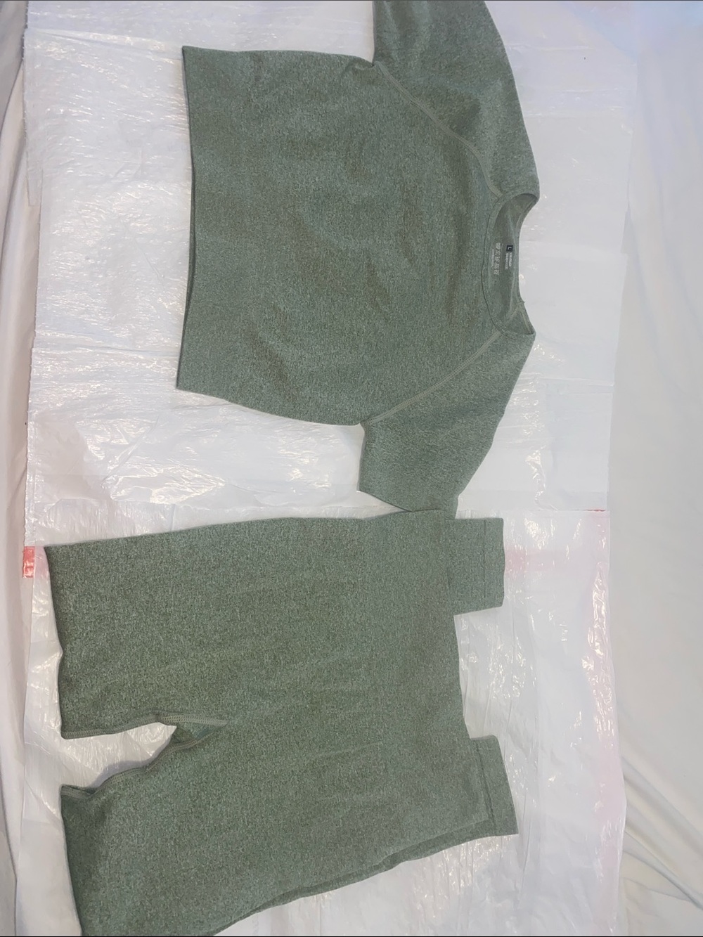Green Matching Workout set